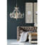 Set Of 2 Large Wall Art Panels With Round Mirror Accents