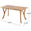Table de salle à manger d'extérieur Fuerte