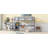 Twin High Loft Bed, Rubber Wood  Loft Bed With Safety Guardrail, Built-In Desk, Ladder-1098758267