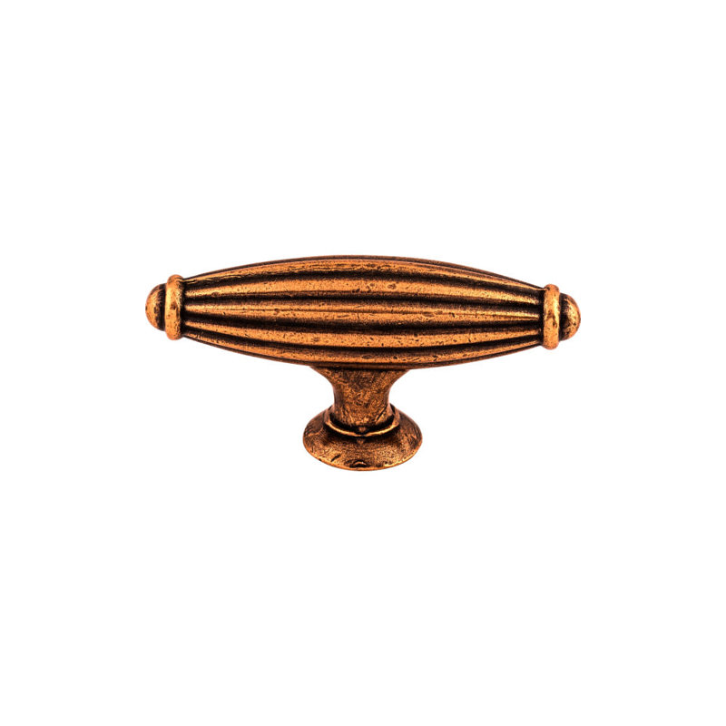Tuscany 2 5/8" Length Bar Knob, Old English Copper, 2 5/8" Length