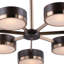 Lustre sphérique spoutnik à 7 lumières Candelaria