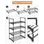 8 Pair Stackable Shoe Rack