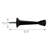 Rigid Cast Door Steel Baseboard Stop-98988331-98988329