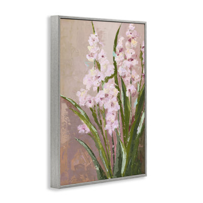 Pink Garden Dreams, giclée encadrée, design par Susan Pepe