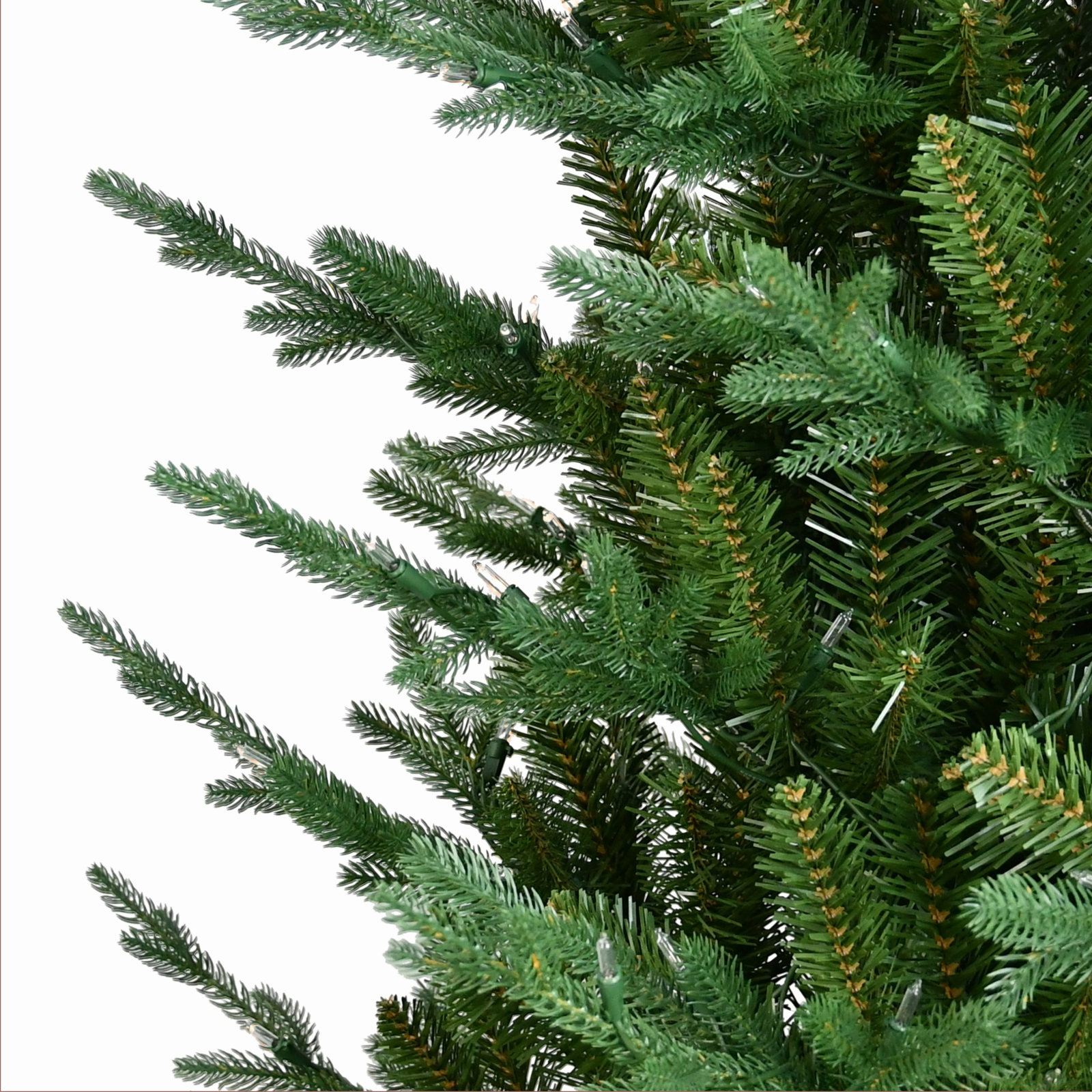Lighted Artificial Spruce Christmas Tree