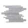 Karma Straight Edge Glass Mosaic Sheet Tile