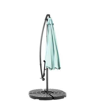 Parasol de patio pour un charmant jardin - Piscine extérieure ombragée de 10 pieds