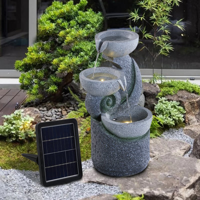 Blerina Outdoor Weather Resistant Cascade Fountain