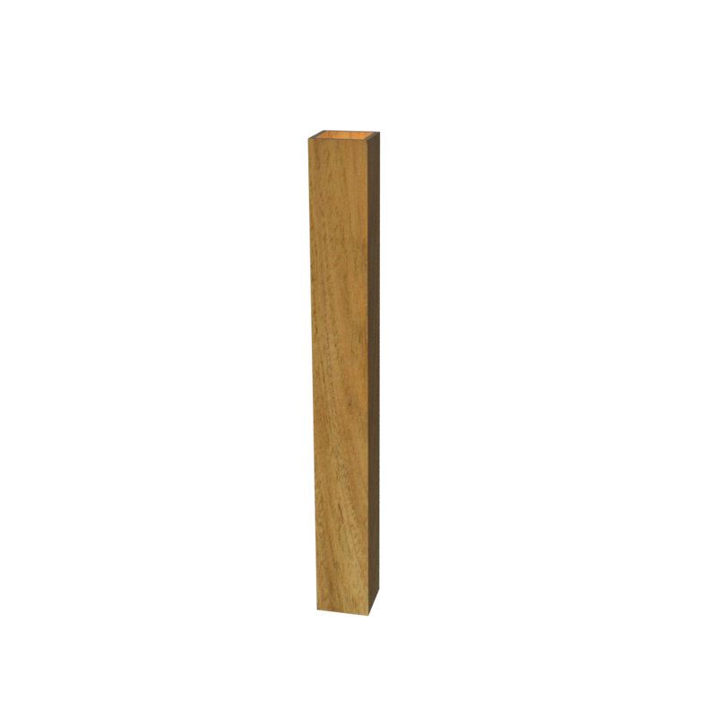 Applique murale encastrée à 1 lumière DEL à intensité variable, Louro Freijo, H 78,74 po x l 2,95 po x P 2,95 po