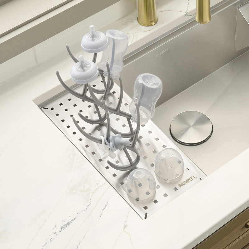 Porte-biberon en verre Ruvati LedgeFit