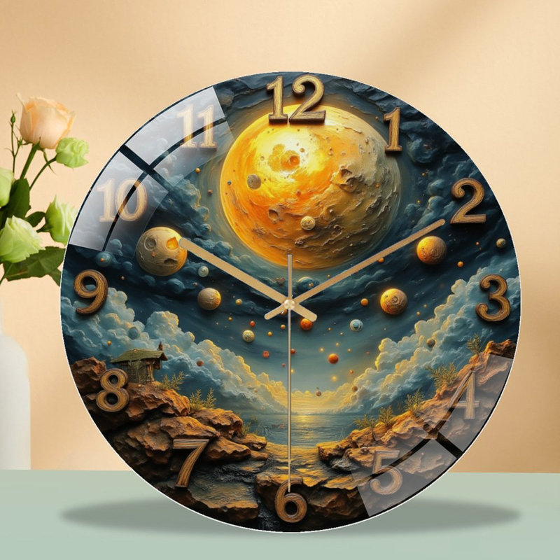 Horloge murale 12 po