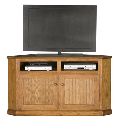 Didier Unfinished Corner TV Stand for TVs up to 65"