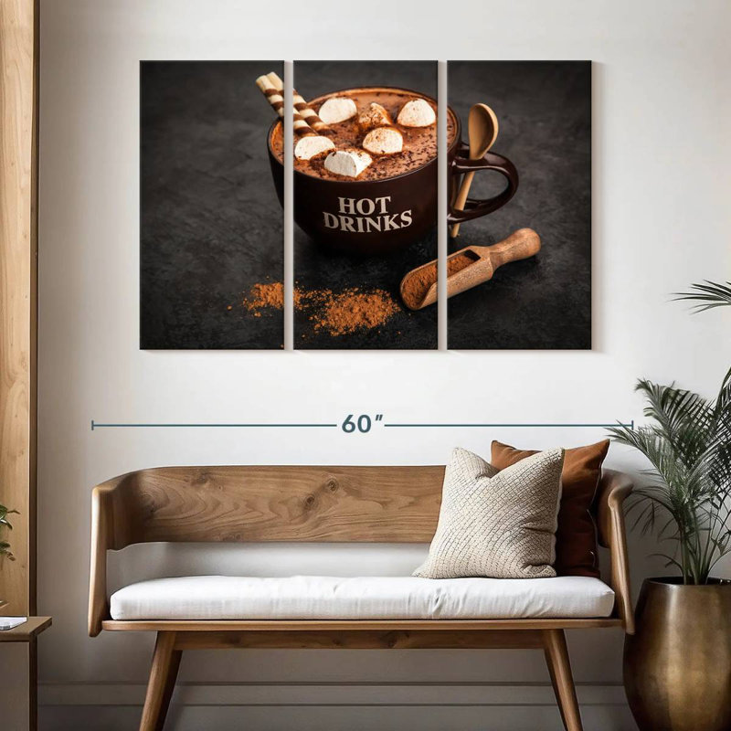 Yarlin Hot Cocoa, 32" H x 50" W