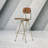 Counter Stool with Metal Frame