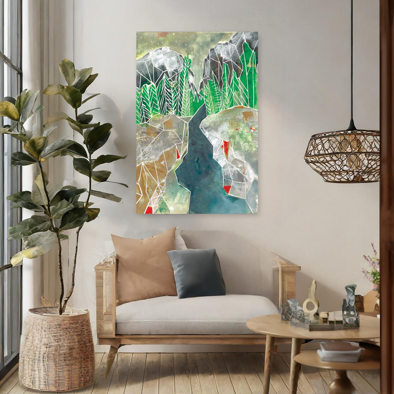 Art contemporain contemporain contemporain, H 48 po x l 32 po