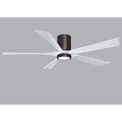 Irene 5 - Blade LED Ceiling Fan with Light Kit Included