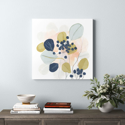 Floral Mazurka II by June Erica Vess - Wrapped Canvas Painting