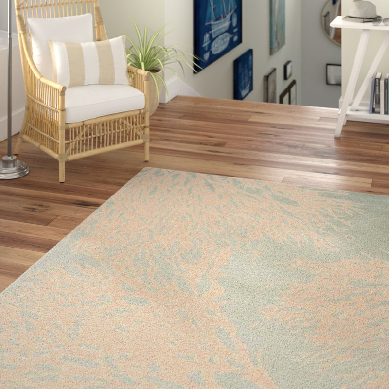 Tapis floral en laine touffeté à la main Wimborne, Tapis de couloir 2 pi 3 po x 9 pi