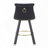 Velvet Upholstered Barstools set of 2-1937479432