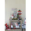 Sitting Gnome With Soft Legs  Set of 4  7.5" x 3" x 14.5"H  Gray