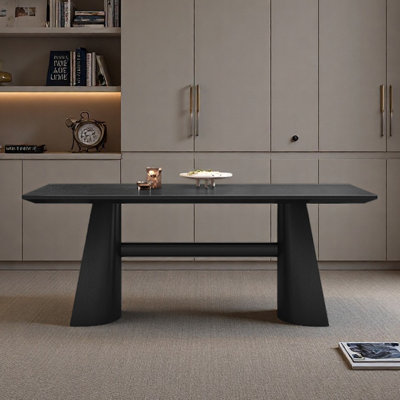 Simple desk, rectangular shape, for study and work