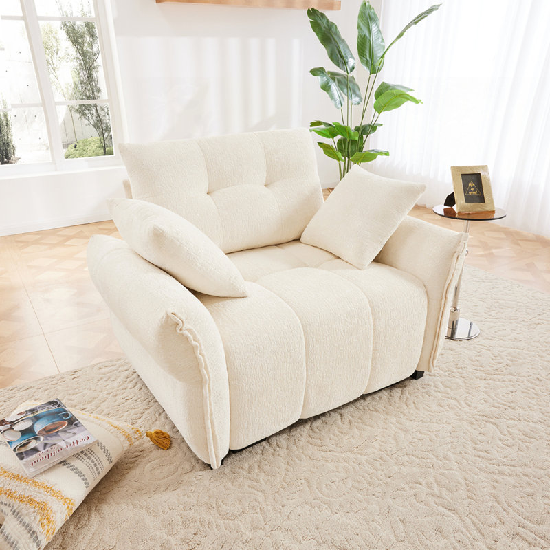 Ergonomic Modern Sofa with High-Quality Materials and Versatile Configurations, White