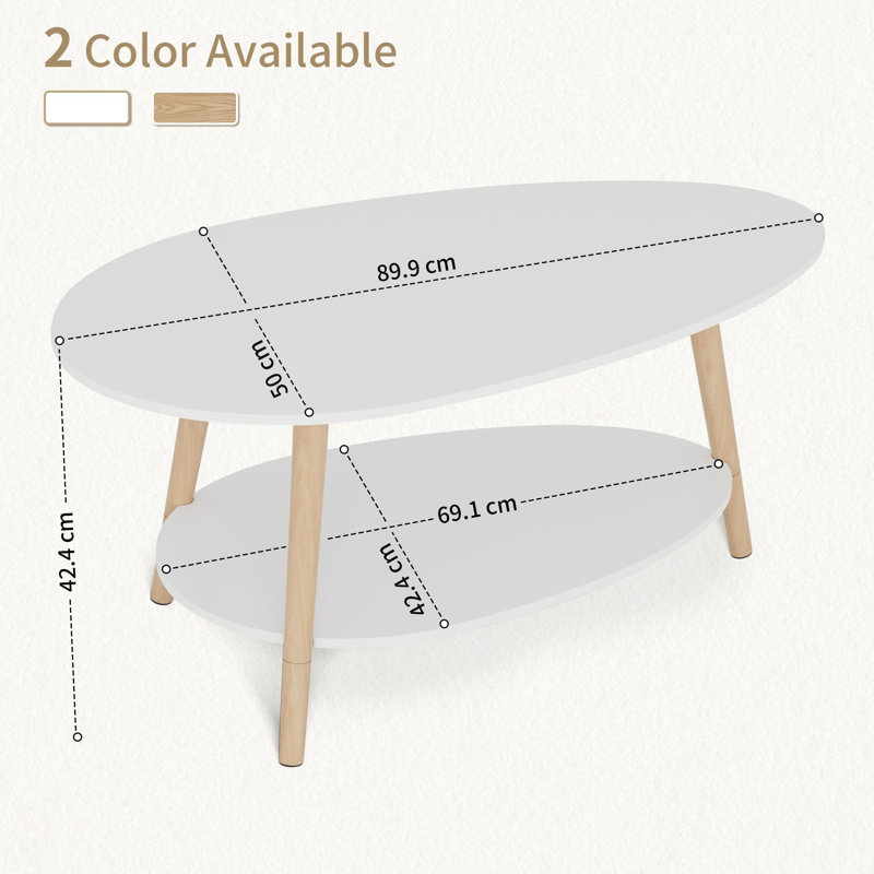 Coffee Table, White, White, White