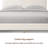 Anij Upholstered Queen Platform Bed with Adjustable Headboard