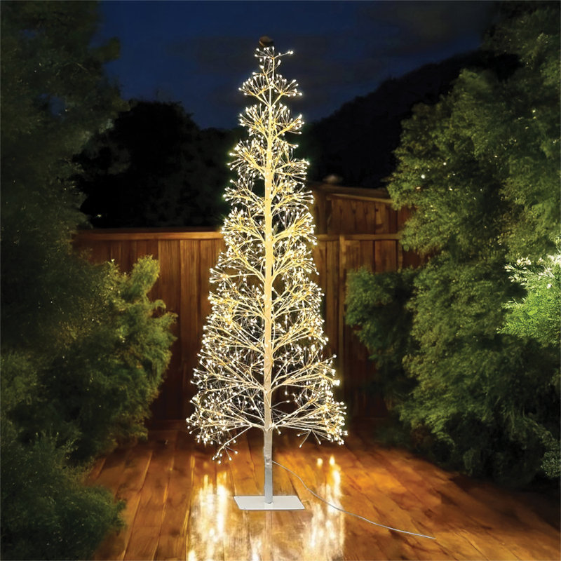 Wire Tree 2000ww Micro led Christmas Tree, 180cm H x 40cm W x  40cm D