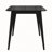 Dining Table Solid Wood Legs, Black-492367345