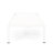 2 Chaise Lounge In White With Aluminum And Air Permeable Mesh Lounges Supportive Seating Adjustable Posture, Of 2