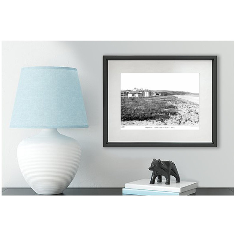 Slapton, Royal Sands Hotel 1924 by Francis Frith - Single Picture Frame Print, 45cm H x 60cm W x 2.3cm D
