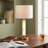 Dimamble Desk Lamp With USB Charging,Marble Pole