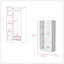 Armoire Dover, chambre à coucher, blanc-307492686