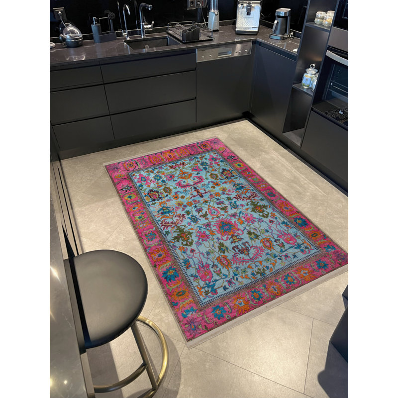 Tapis rectangulaire Briena, Rectangle 2 pi 8 po x 5 pi