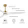 72" 3-Blade Solid Wood Ceiling Fan With LED Light And Remote Control