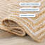 Tapis d'intérieur en jute tressé à la main Occoquan-1015226124