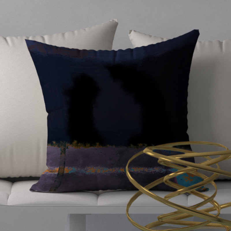  Housse et insert de coussin carré pur-sang Immaculée, 24" X 24"