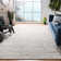 Laureldale Hand Woven Wool/Cotton Abstract Rug in Gray/Beige