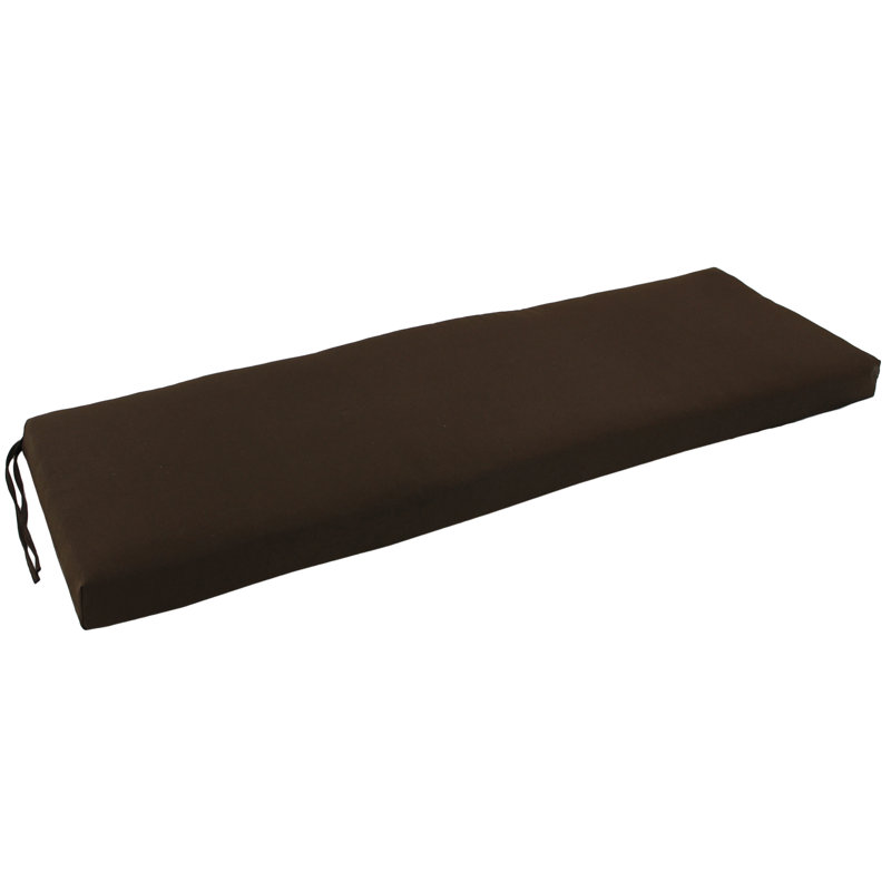 Outdoor 3'' Seat Cushion, Chocolate, 40'' W x 19'' D