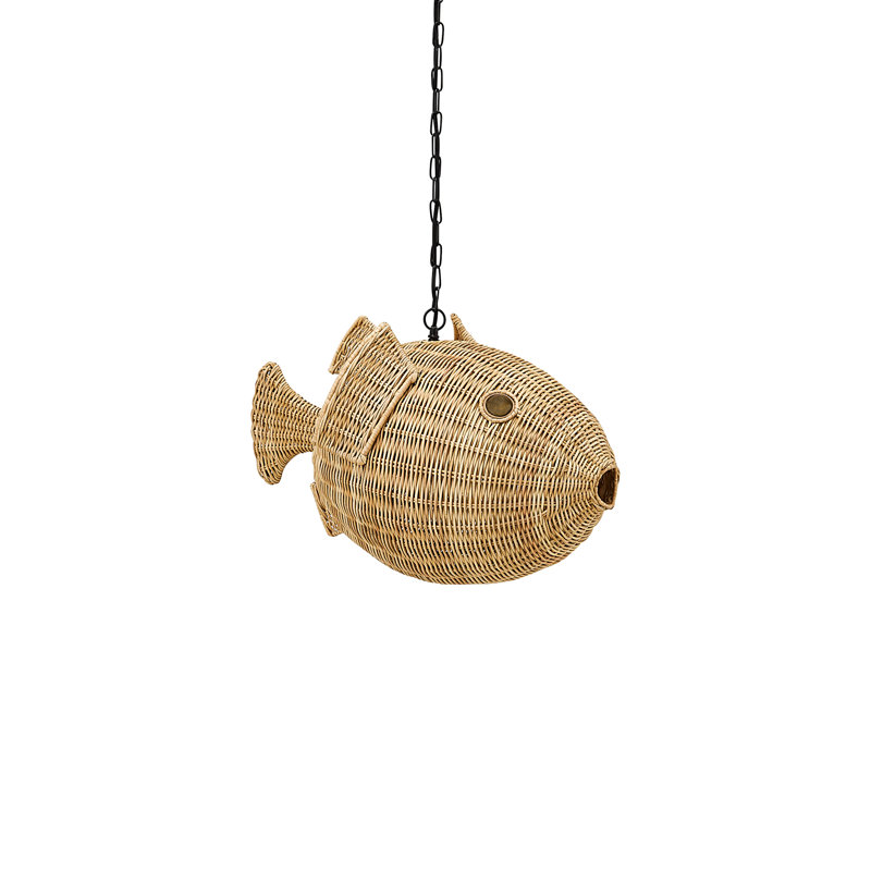1 - Light Pendant, 71.51" H x 24" W x 15" D