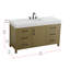 Meuble-lavabo simple 60 po_Traditional_VF60660-908796607