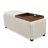 Milei Chenille Storage Ottoman