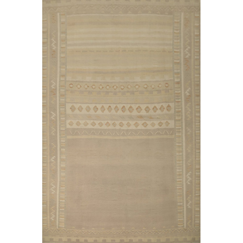 Tapis tissé à plat géométrique 10 x 13