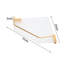 Crellin Triangle Metal Corner Shelf-464731275