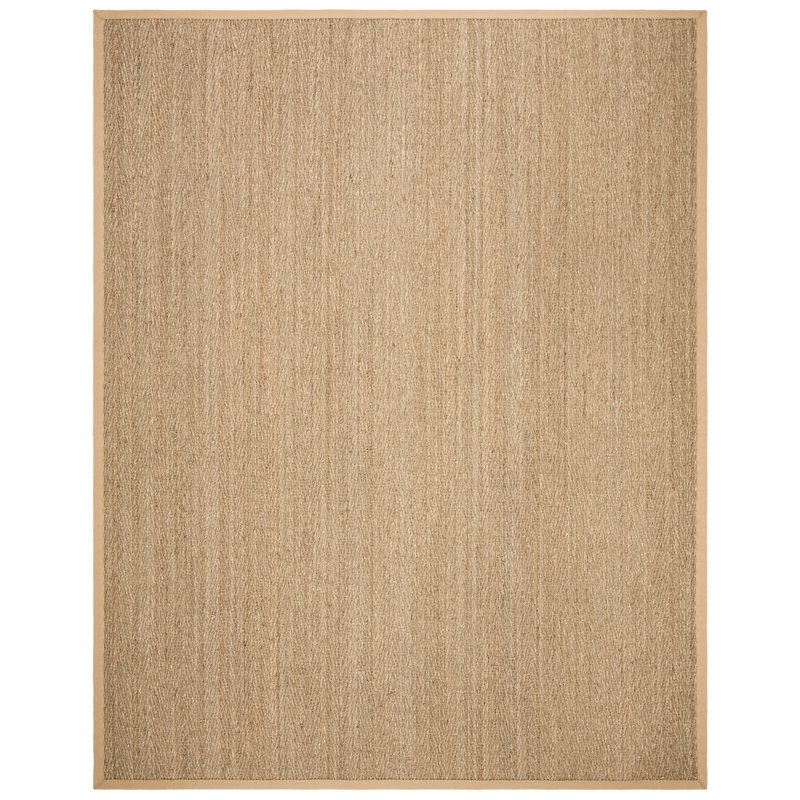 Tapis naturel / beige Carolene Seagrass, Rectangle 8 pi x 10 pi