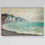 «Cliff at Pourville» par Claude Monet, reproduction d'art sur toile tendue-2103754012