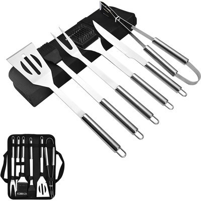 Stainless Steel Dishwasher Safe Grilling Tool Set