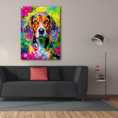 «The Timid Beagle» par Dean Russo