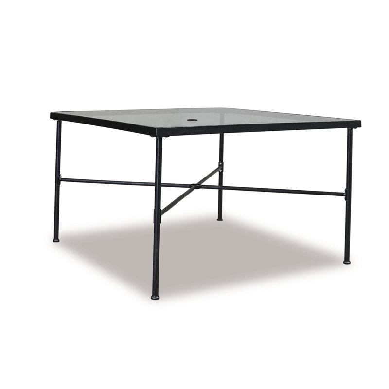 Provence Outdoor Dining Table, 29" H x 44" W x 44" L 